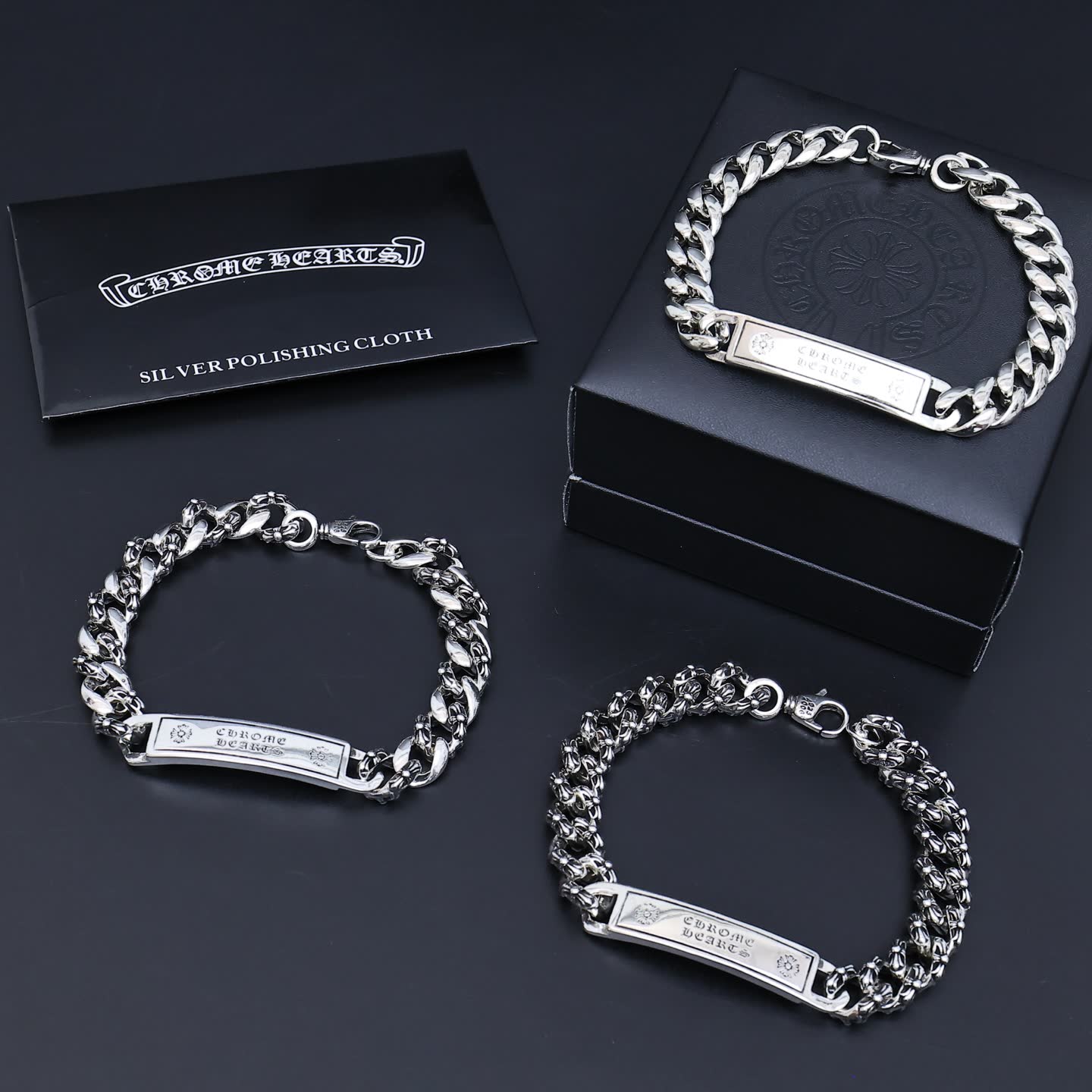 Chrome Hearts Silver Bracelet